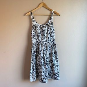 Maurices floral rose printed dress